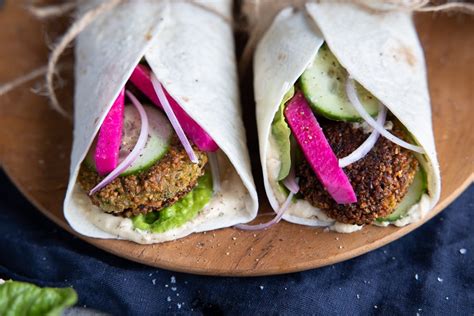 Lebanese Falafel Wrap Recipe | Besto Blog