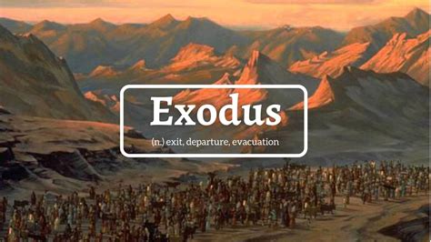 New Sermon Series “Exodus” Starts June 12th – The Fount