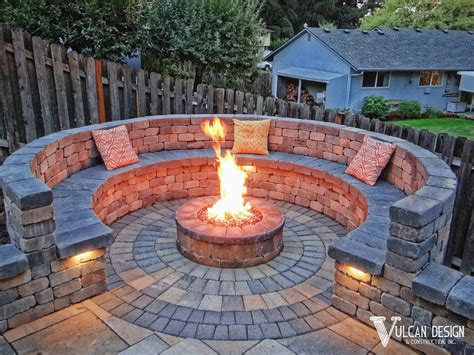 Outdoor Fire Pit Area, Outside Fire Pits, Fire Pit Seating, Backyard Seating, Backyard Patio ...