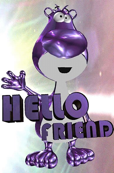 Mimi Gif: Hello Friend