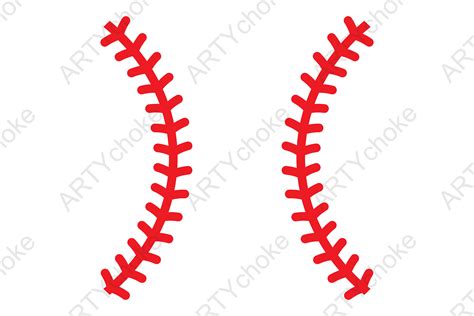 Papercraft Materials softball svg Baseball Stitches SVG softball svg ...