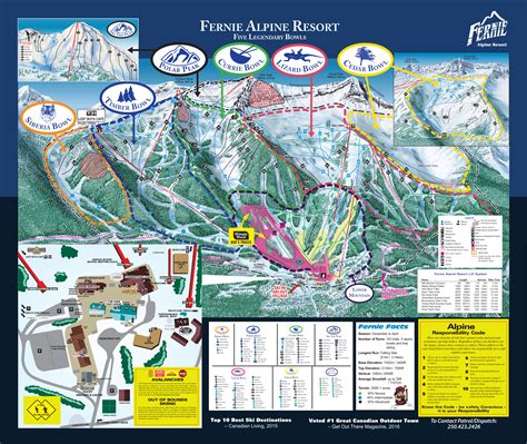 Fernie Ski Map Free Download