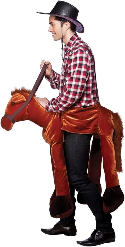 Ride On Horse - Adult Costume Adult - One Size: Amazon.co.uk: Clothing