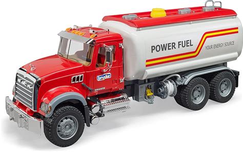 Bruder 02827 Mack Granite Tank Truck Play Set: Amazon.co.uk: Toys & Games