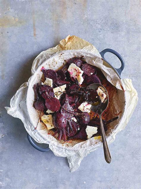 Roasted Beets with Feta Recipe | Leite's Culinaria