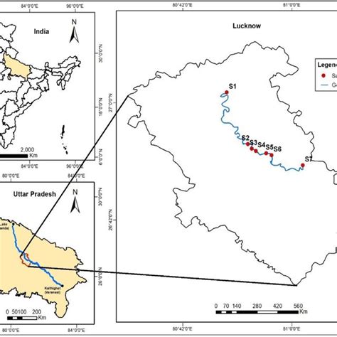 SPI of the river Gomti for suitability assessment (2013–2017 ...