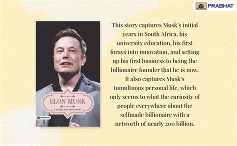 Elon Musk A Complete Biography: The Fascinating Journey of One of the Greatest Entrepreneurs of ...