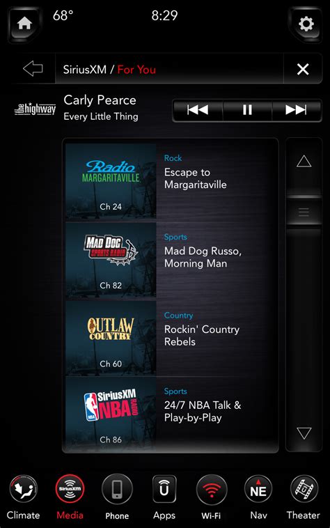 SiriusXM adds streaming-style features to its in-car radio service