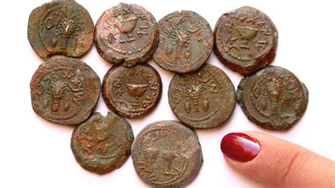 2,000-year-old rare coins discovered in Jerusalem cave - ISRAEL21c