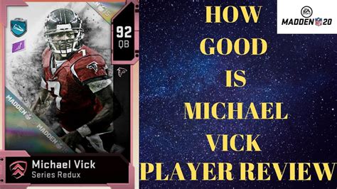 HOW GOOD IS MICHAEL VICK MADDEN 20 ULTIMATE TEAM l PLAYER REVIEW l MIKE ...