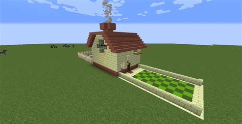 Plants Vs Zombies House (Front Lawn, Pool, Roof) Minecraft Map