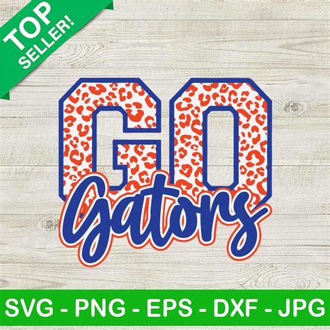 Leopard Go Gators SVG, Florida Gator Football SVG, Florida Gator Head Logo SVG, NFL SVG