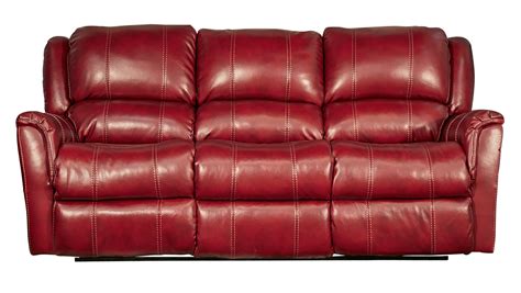 Mercury Red Power Reclining Sofa