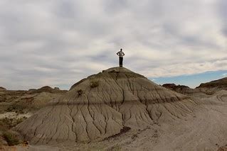 David on top of the badland | Dinosaur Provincial Park @ Pat… | Flickr