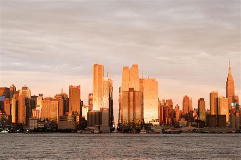 42nd St. Sunset from Weehawken