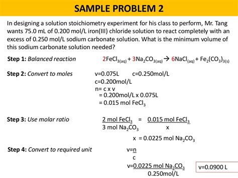 22 solution stoichiometry new