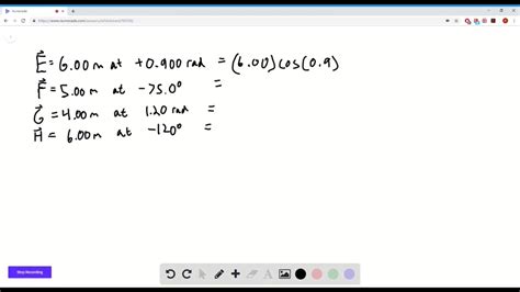 (a) What is the sum of the following four vectors in unit-vector ...