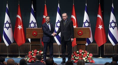 Israeli president visits Turkey for talks with Erdoğan, in sign of ...