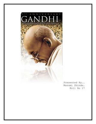 Movie review of Movie Gandhi | PDF