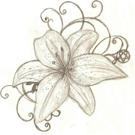 A tiger lily. It represents strength for women | Lily flower tattoos ...