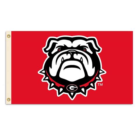 Georgia Bulldogs 3 Ft. X 5 Ft. Flag W/Grommets