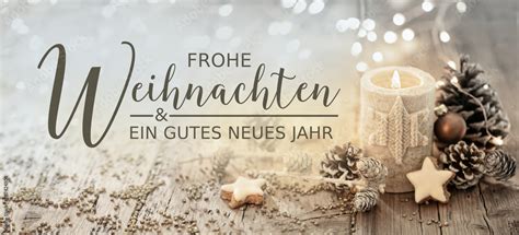 Christmas greeting card german text - Merry Christmas and happy new ...