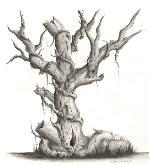 Dead Tree Pencil by fatherofkiera on DeviantArt