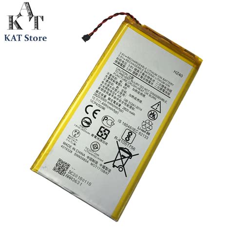 Phone Battery For Motorola Moto Z2 Play XT1710 08 XT1710 06 XT1710 09 XT1710 11 3000mAh ...