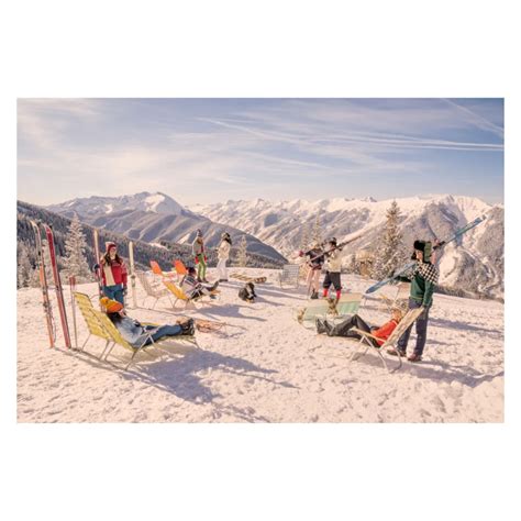 Aspen Mountain Sun Loungers by Gray Malin in 2021 | Aspen mountain, Snow photography, Gray malin