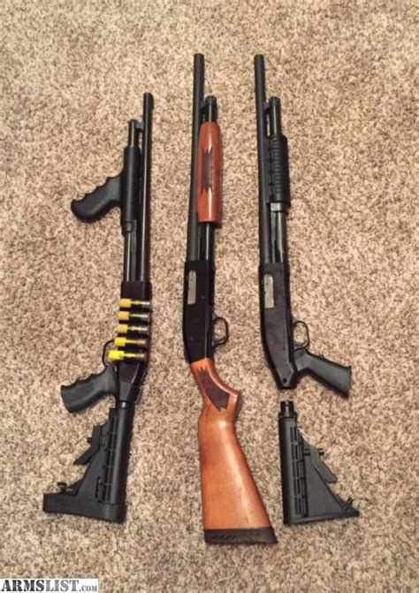 ARMSLIST - For Sale/Trade: Mossberg tactical / home defense 12 and 20 Gauge shotguns