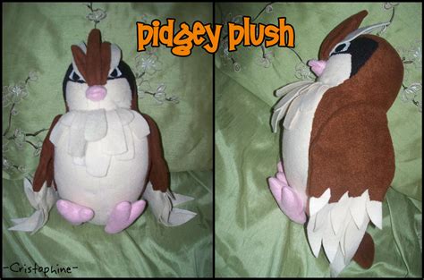 Pidgey Plush by Cristophine on DeviantArt