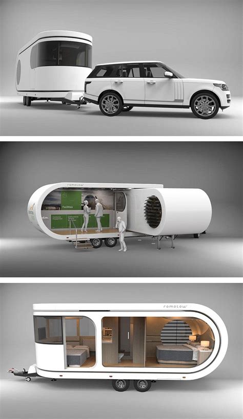 This futuristic camper van extends to reveal fascinating party deck – Artofit