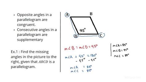 Parallelogram Angles