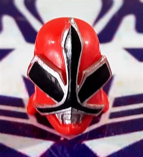 Red Samurai Ranger Helmet