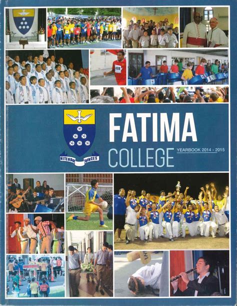 Fatima College School Annual 2014-2015 | Fatima Old Boys Association