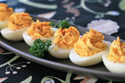 Fully Loaded Deviled Eggs | Recipe in 2020 | Deviled eggs, Egg recipes ...