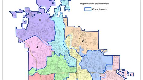 Check out the newly proposed Akron City Council ward boundaries