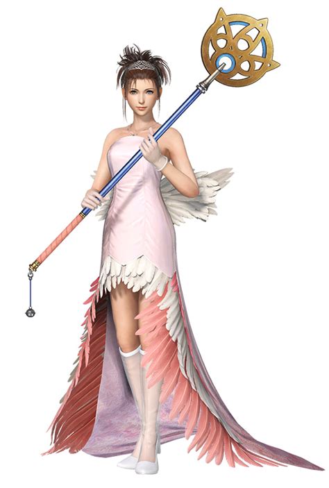 Yuna, Wedding Gown II Art - Dissidia Final Fantasy NT Art Gallery