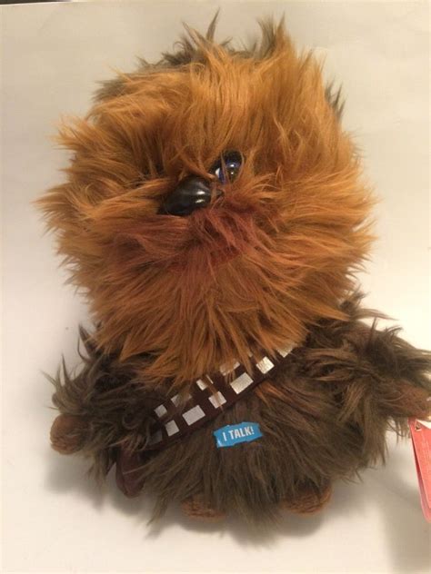 Star Wars Chewbacca Talking Plush Doll Underground Toys 8 Inches Tall ...