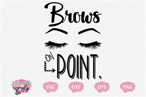 Brows SVG Makeup SVG Girly SVG