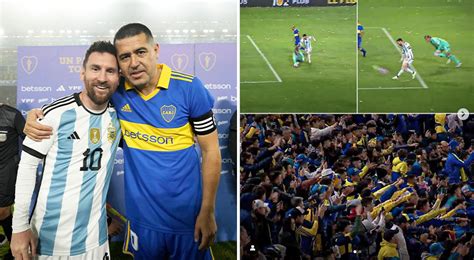 Boca Juniors vs Argentina: Lionel Messi's Farewell Match for Juan Roman ...