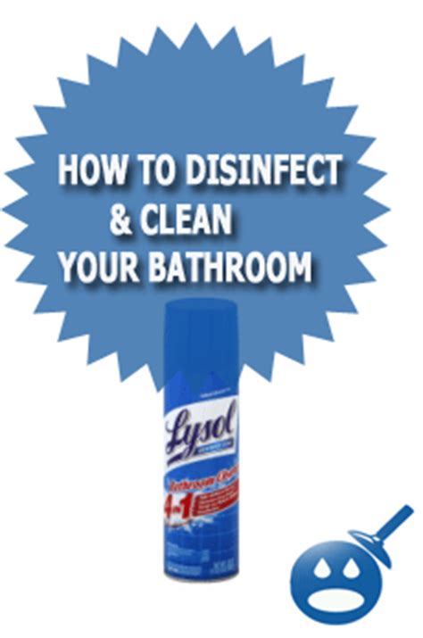 How To Disinfect & Clean Your Bathroom