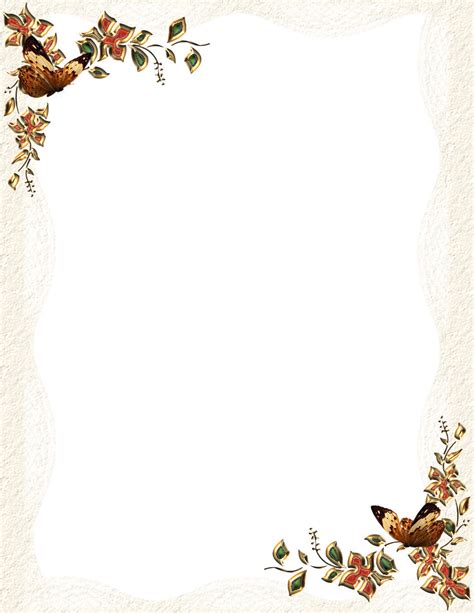 Autumn or Fall 2 FREE-Stationery.com Template Downloads