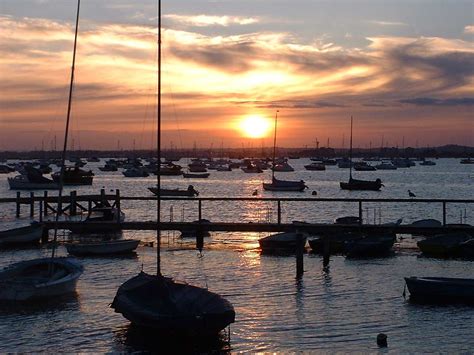 Poole Harbour sunset Free Photo Download | FreeImages