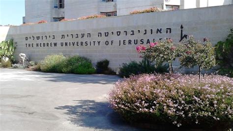 The Hebrew University of Jerusalem – International Internal