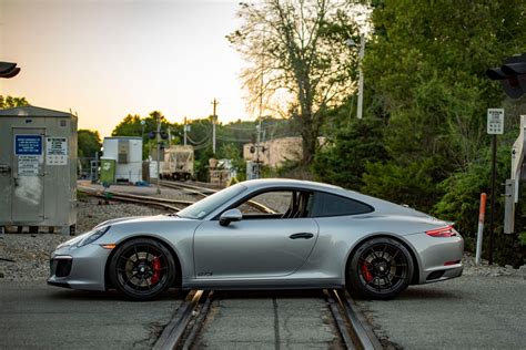 Porsche 911 991.2 Carrera GTS with 19" VS-5RS in Satin Black on Porsche ...