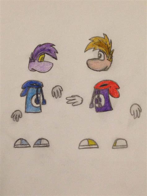 Rayman and Raymesis by AsmaraHeart2001 on DeviantArt