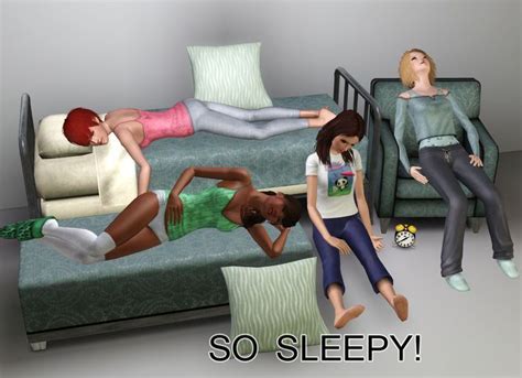 Sleeping Pose Pack | Sleeping pose, Sims, Sims packs