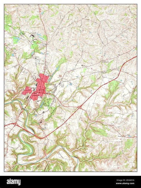 Bardstown kentucky map hi-res stock photography and images - Alamy