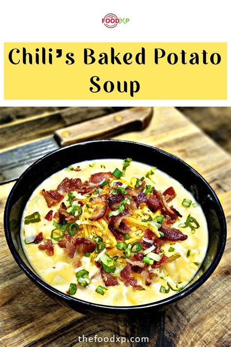 Delectable Chili's Baked Potato Soup Recipe | Recipe | Potato soup ...